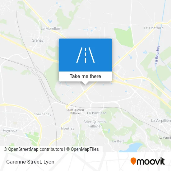 Rue De La Garenne map