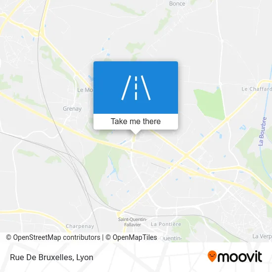 Rue De Bruxelles map