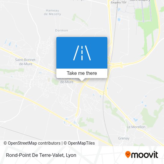 Rond-Point De Terre-Valet map