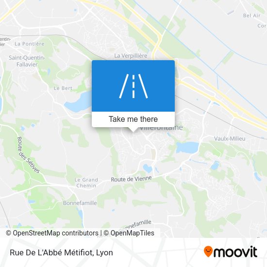 Rue De L'Abbé Métifiot map