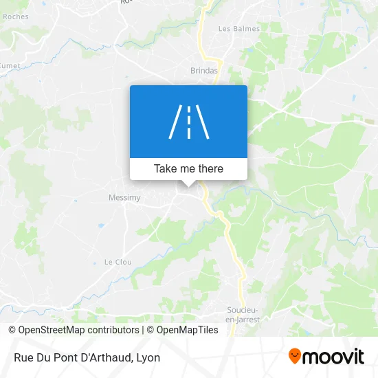 Rue Du Pont D'Arthaud map