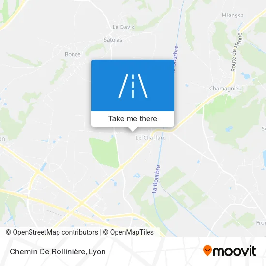 Chemin De Rollinière map