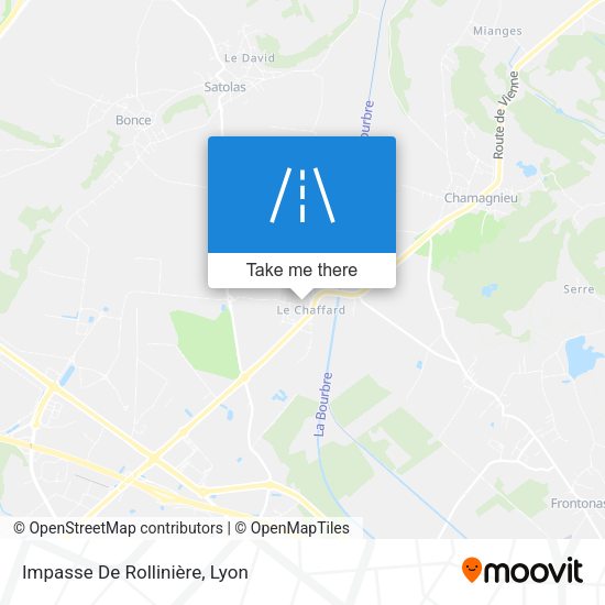 Impasse De Rollinière map