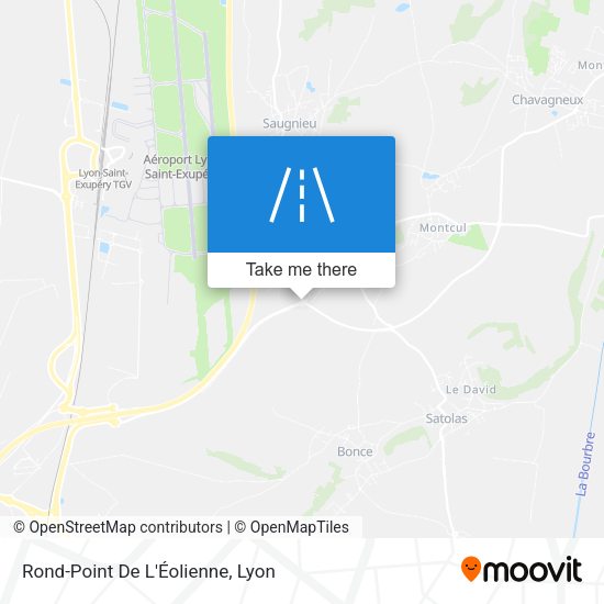 Rond-Point De L'Éolienne map
