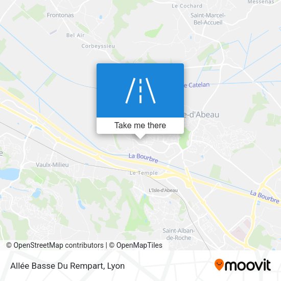 Allée Basse Du Rempart map