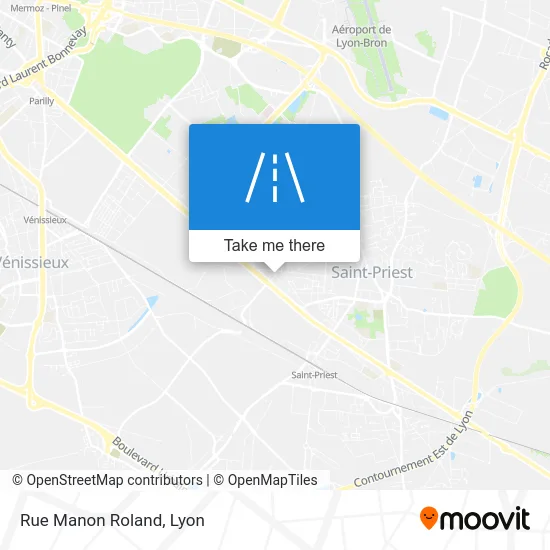 Rue Manon Roland map