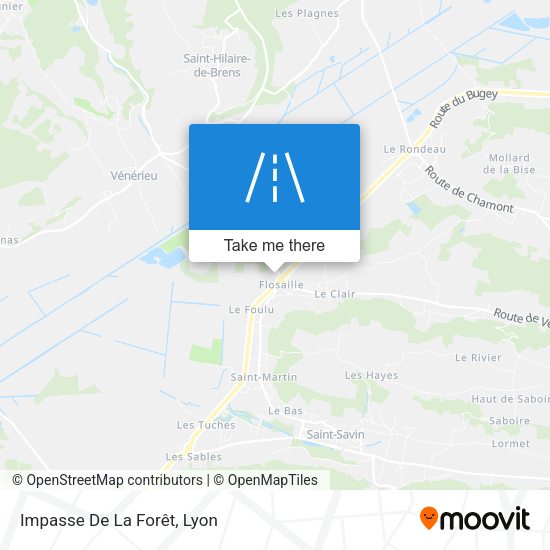 Impasse De La Forêt map