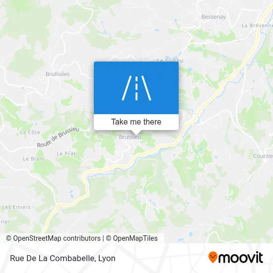 Rue De La Combabelle map