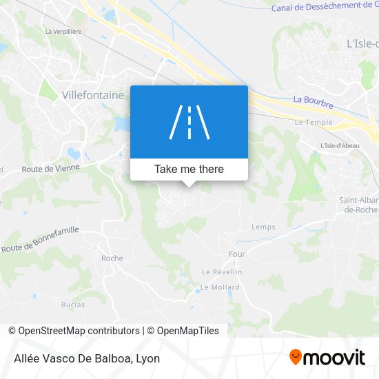 Allée Vasco De Balboa map