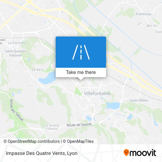 Impasse Des Quatre Vents map