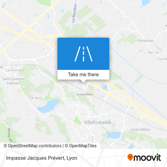 Impasse Jacques Prévert map