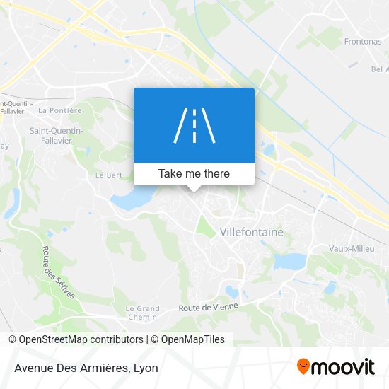 Avenue Des Armières map