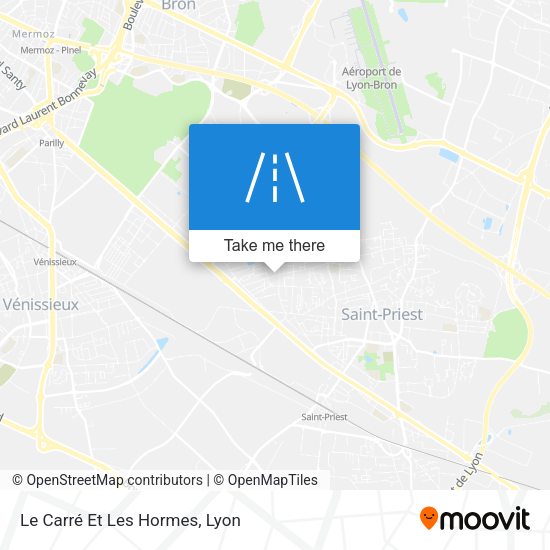 Le Carré Et Les Hormes map