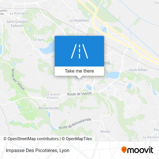Impasse Des Picotières map