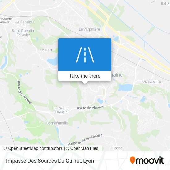 Impasse Des Sources Du Guinet map