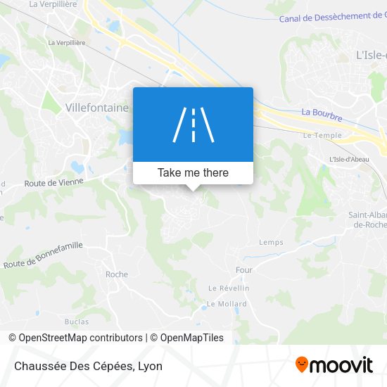 Chaussée Des Cépées map
