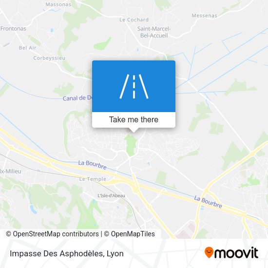 Impasse Des Asphodèles map