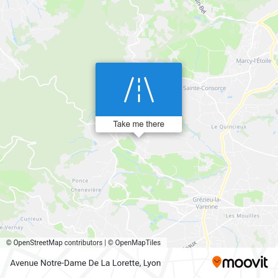 Avenue Notre-Dame De La Lorette map