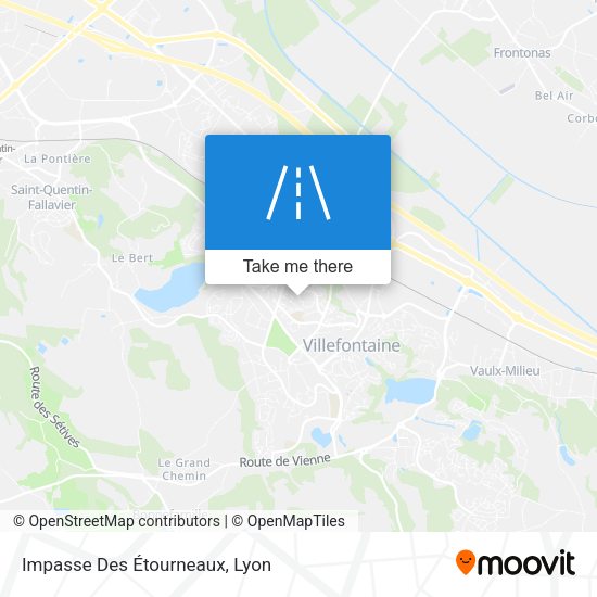 Impasse Des Étourneaux map