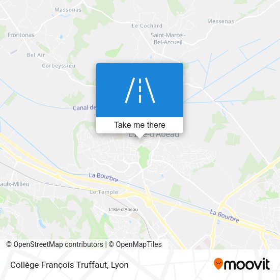 Collège François Truffaut map