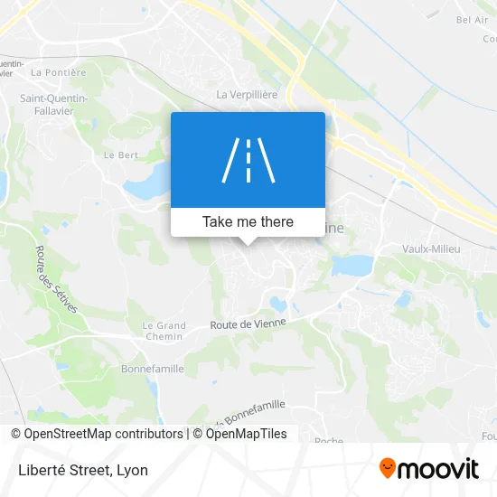 Rue De La Liberté map