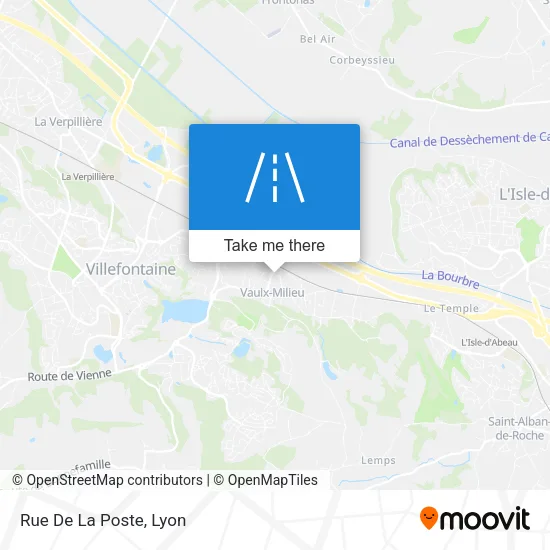 Rue De La Poste map