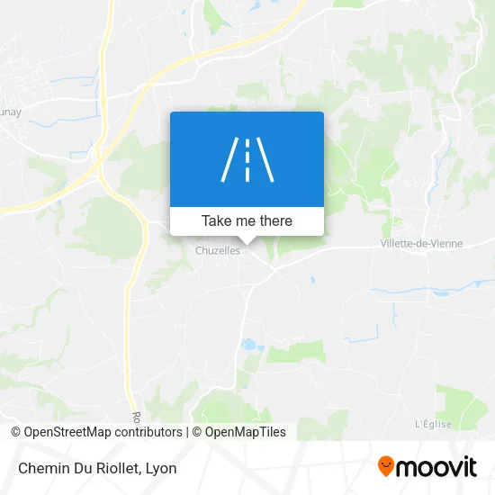 Chemin Du Riollet map