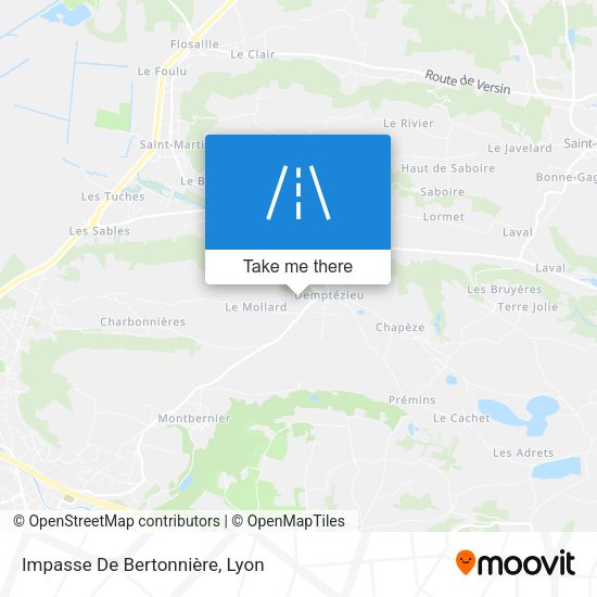Impasse De Bertonnière map
