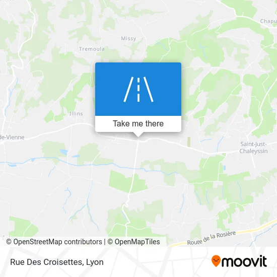 Rue Des Croisettes map