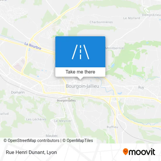 Rue Henri Dunant map