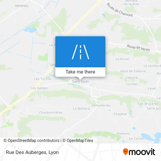 Rue Des Auberges map