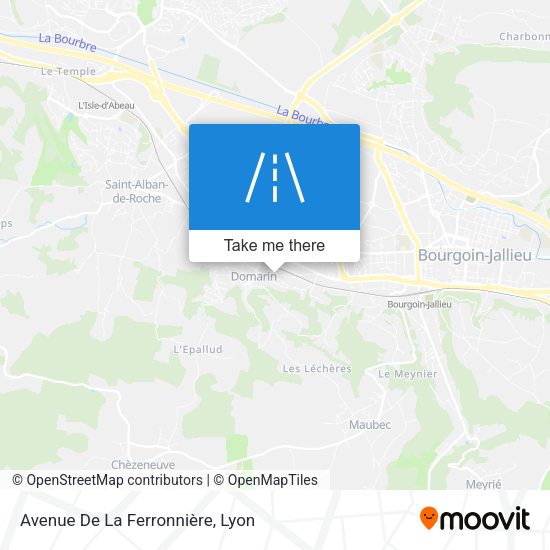 Avenue De La Ferronnière map