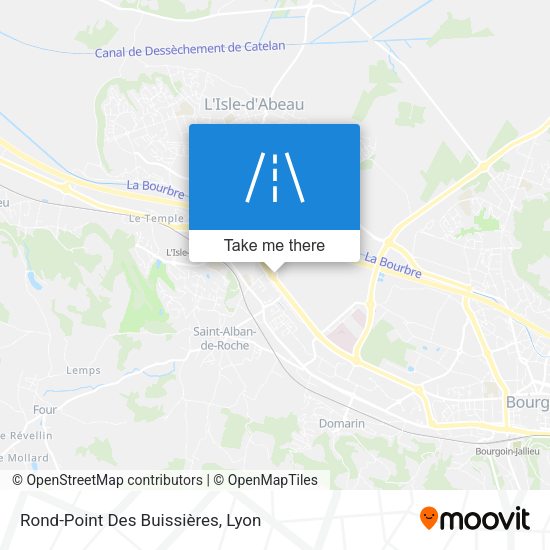 Rond-Point Des Buissières map