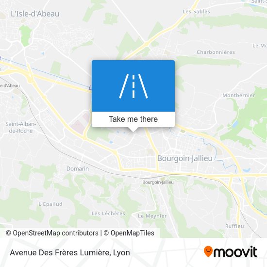 Avenue Des Frères Lumière map