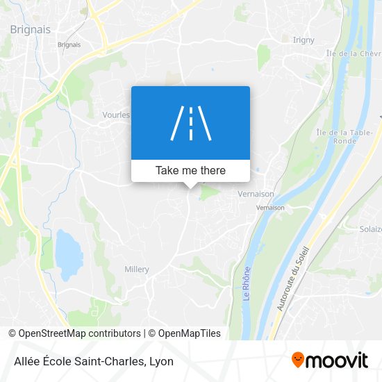 Allée École Saint-Charles map