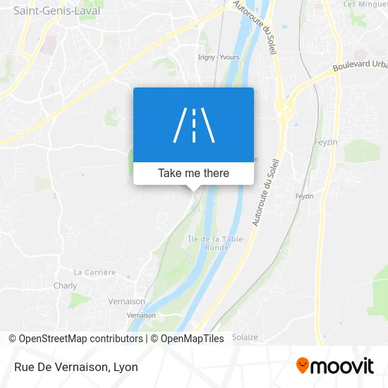 Rue De Vernaison map