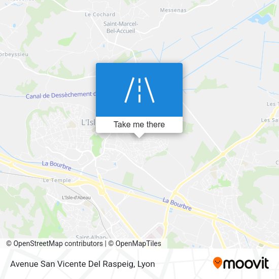 Avenue San Vicente Del Raspeig map