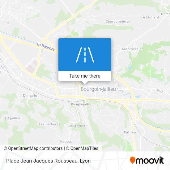 Place Jean Jacques Rousseau map