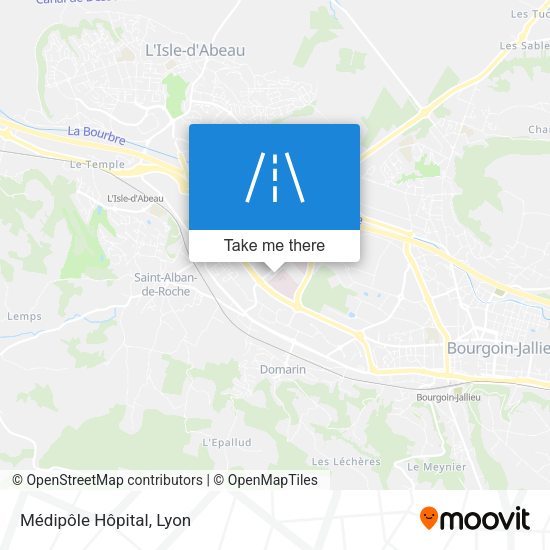 Médipôle Hôpital map