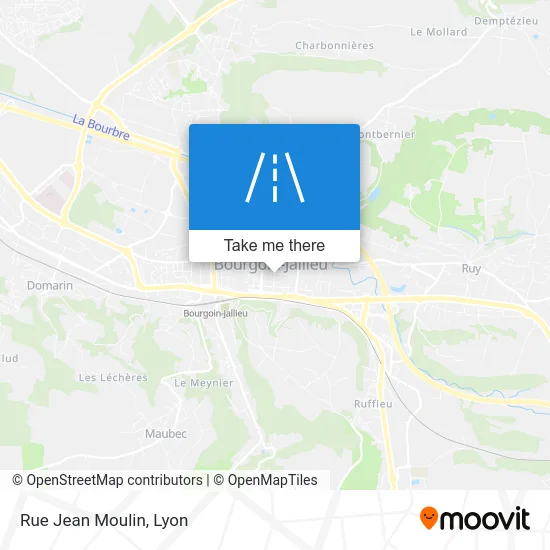 Rue Jean Moulin map