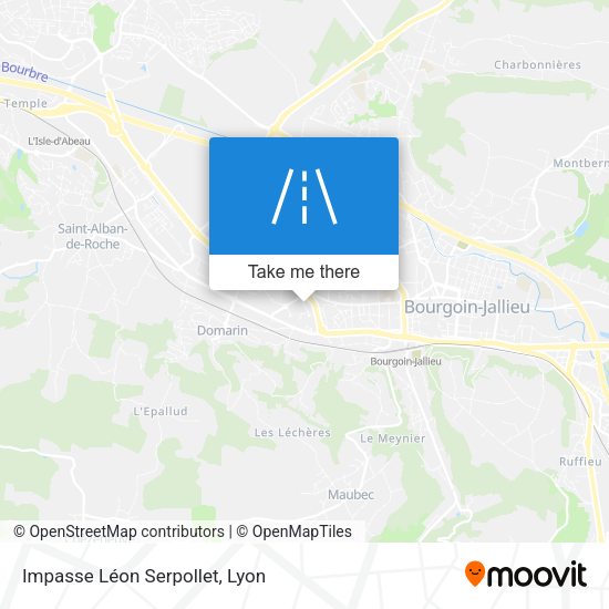 Impasse Léon Serpollet map