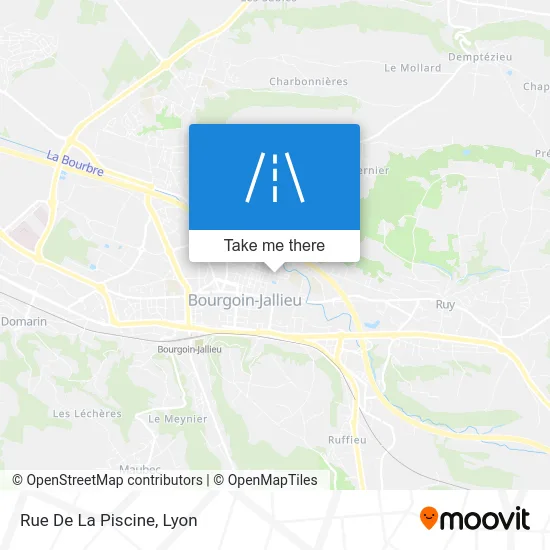 Rue De La Piscine map