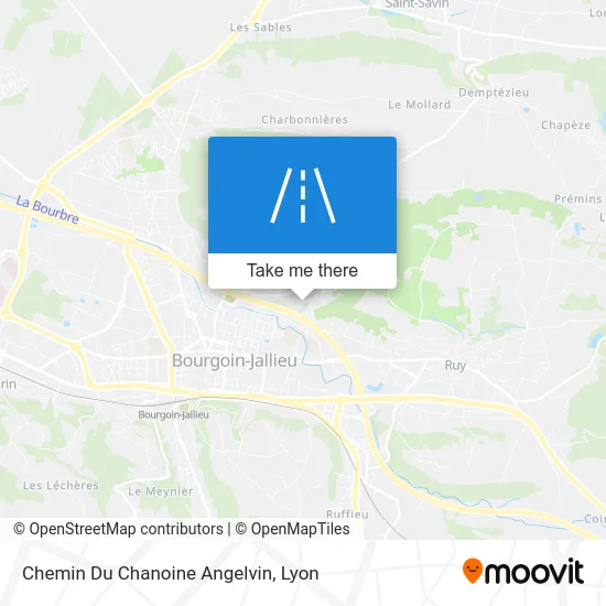 Chemin Du Chanoine Angelvin map