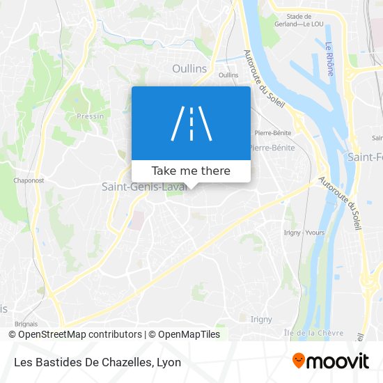 Les Bastides De Chazelles map