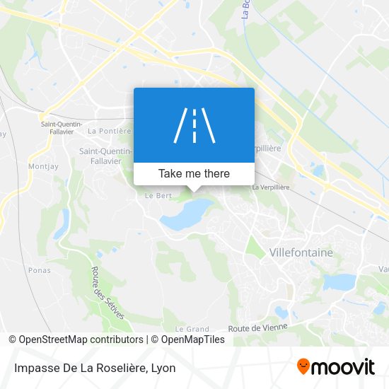 Impasse De La Roselière map