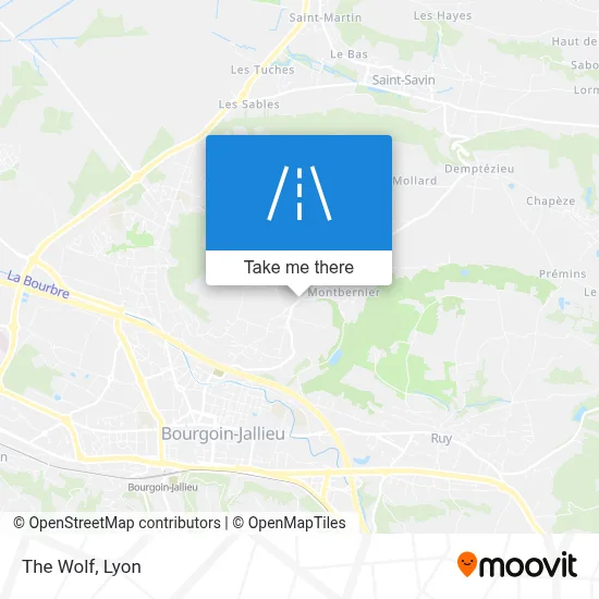 Le Loup map
