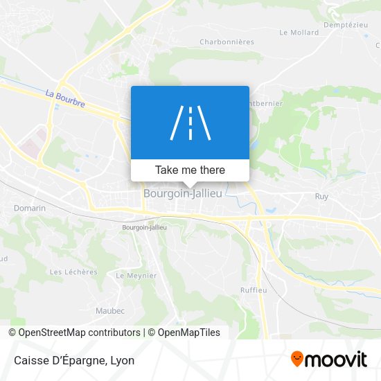 Caisse D’Épargne map