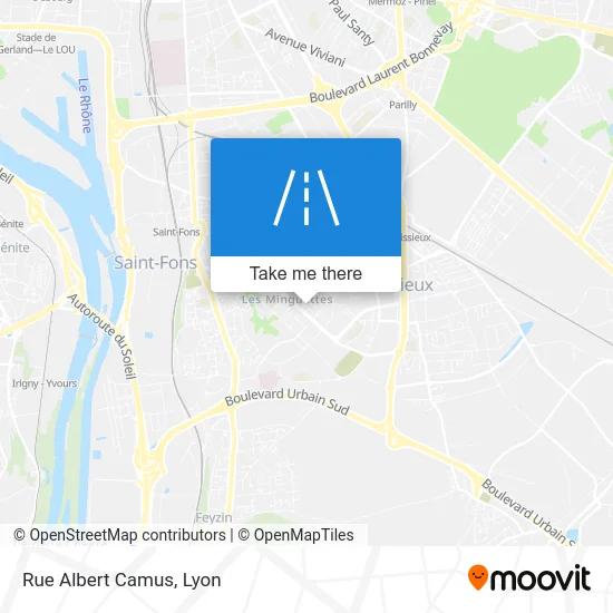 Rue Albert Camus map