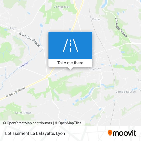 Lotissement Le Lafayette map