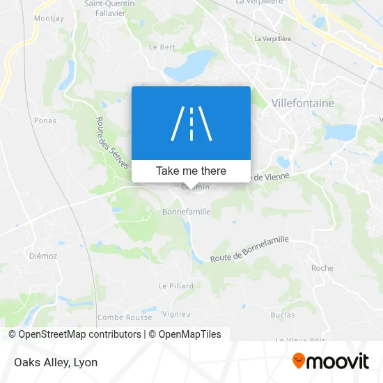 Impasse Des Chênes map